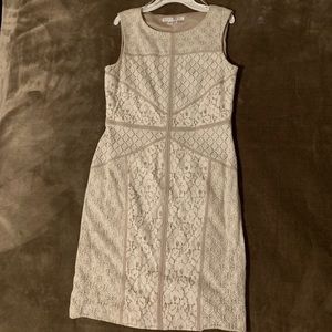 Beige / Cream Formal Dress